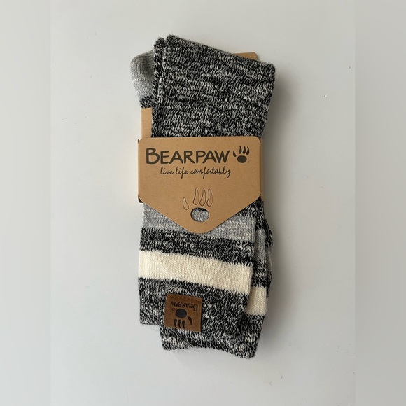 BearPaw | New Performance Wool Blend Crew Socks - Picture 1 of 4